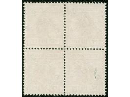 1897, Aufdruckausgabe 10 Pfg. lilarot, Viererblock, sauber gestempelt “FRIEDRICH-WILHELMSHAFEN 3/8 01”, tadellos, Fotoattest 