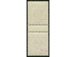 1897, Aufdruckausgabe 50 Pfg. lebhaftrötlichbraun, senkrechtes Zwischenstegpaar, postfrisch, tadellos, sign. Gebr. Senf Leipz