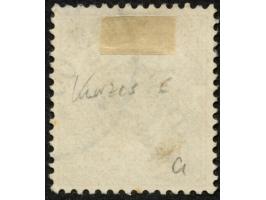 1897, Aufdruckausgabe 3 Pfg. dunkelockerbraun, mit Aufdruckfehler “c in Deutsch verstümmelt” (Aufdruckfeld 60), gestempelt, t