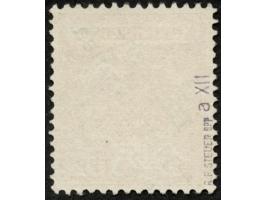 1897, Aufdruckausgabe 25 Pfg. gelblichorange, mit Aufdruckfehler “c in Deutsch verstümmelt” (Aufdruckfeld 60), gestempelt, ta