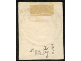 1890/91, Krone/Adler 5 Pfg. gelblichgrün, sauber gestempelt “LAMU 31/3 91” (Letzttag) auf Briefstück, ausgabetypische, etwas 