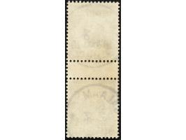 1893, waagerechter Aufdruck 10 P. auf 20 Pfg. violettultramarin, senkrechtes Zwischenstegpaar, sauber gestempelt “DAR-ES-SALA