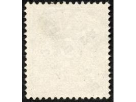1896, diagonaler Aufdruck 2 P. auf 3 Pfg. dunkelockerbraun, mit Plattenfehler “Bruch der Bandrolle rechts unten” , sauber ges