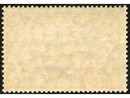 1905/20, Kaiseryacht mit Wz. Kriegsdruck gez. 26:17 1 R. dunkelrot, mit Plattenfehler “Retusche in der Wolke über dem Bug des