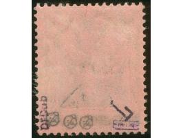 1920, Germania 80 Pfg., Aufdrucktype I, mit Aufdruckfehler "Quer- und oberer Balken des e gebrochen", ungebraucht, einwandfre