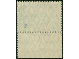 1920, Germania 1,25 M., mit stark nach unten verschobenem Aufdruck, sodass sich der Aufdruck oben bzw. auf dem Unterrand und 